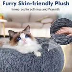 40-90cm 6 Sizes Round Pet Bed for Large Dog Bed Super Soft - Image 3