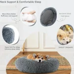 40-90cm 6 Sizes Round Pet Bed for Large Dog Bed Super Soft - Image 4