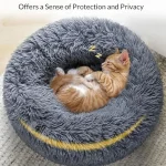 40-90cm 6 Sizes Round Pet Bed for Large Dog Bed Super Soft - Image 2